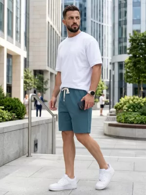 Herrenshorts DSTREET SX2636 BLAU