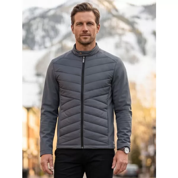  Hybridjacke für Herren MALFINI PREMIUM CROSS 555 HELLES ANTHRAZIT 