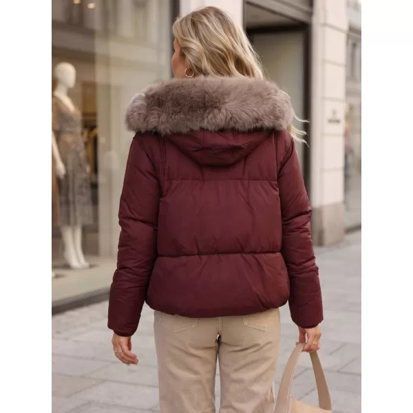  Damenjacke DSTREET TY5985 BURGUND 
