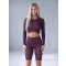 Premium-Overknee-Leggings für Damen (neue Größen) ALTISPORT VOJ/ALW072LEG06 WEINROT