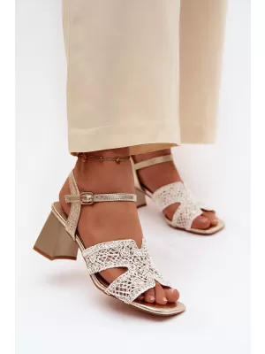 Damensandalen VINCEZA 20282 GOLD
