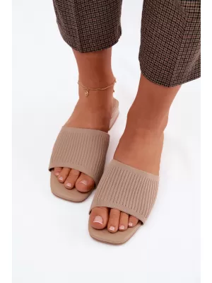Damenhausschuhe BOTO 2266 KHAKI