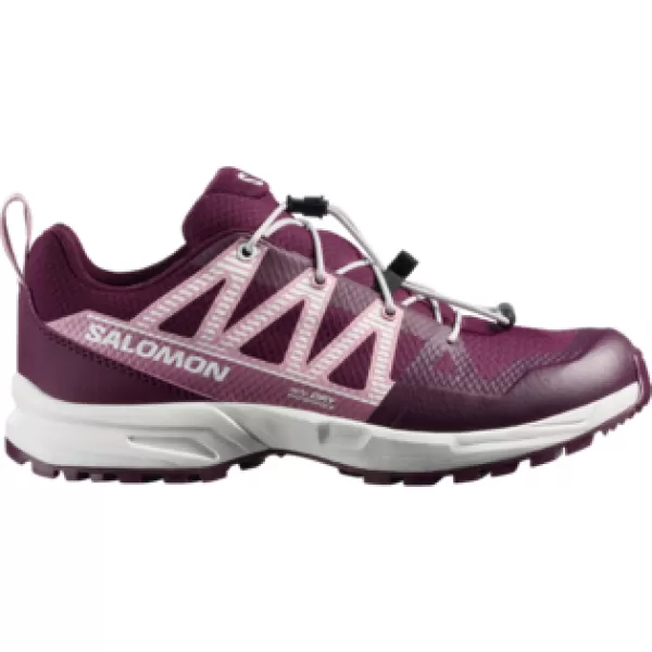  Kinderschuhe SALOMON OUTSCAPE WATERPROOF L49212600 WINTERBLÜTE/MORGENDÄMMERUNG ROSA/WEIß 