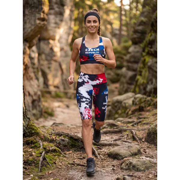  Damen Premium-Funktionsleggings oberhalb des Knies (neue Größen) ALTISPORT VOJ/ALW036LEG06 FLECKEN 