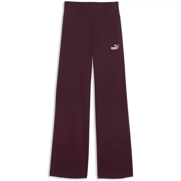  Leggings für Damen PUMA ESS SMALL NO. 1 LOGO HIGH-WAIST STRAIGHT 68242924 RUBINROT 