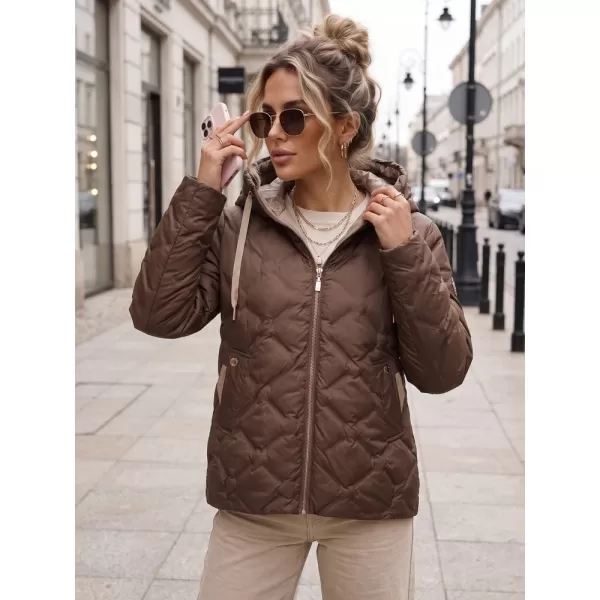  Damenjacke DSTREET TY5883 BRAUN 