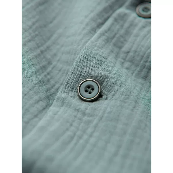  Herrenhemd OMBRE OM-SHSS-0223 PASTELLGRÜN 