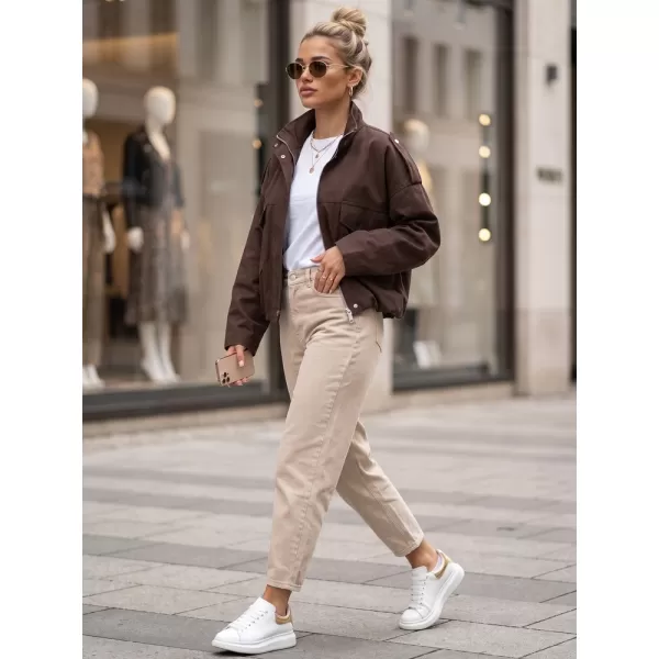  Damenjacke DSTREET TY6089 BRAUN 