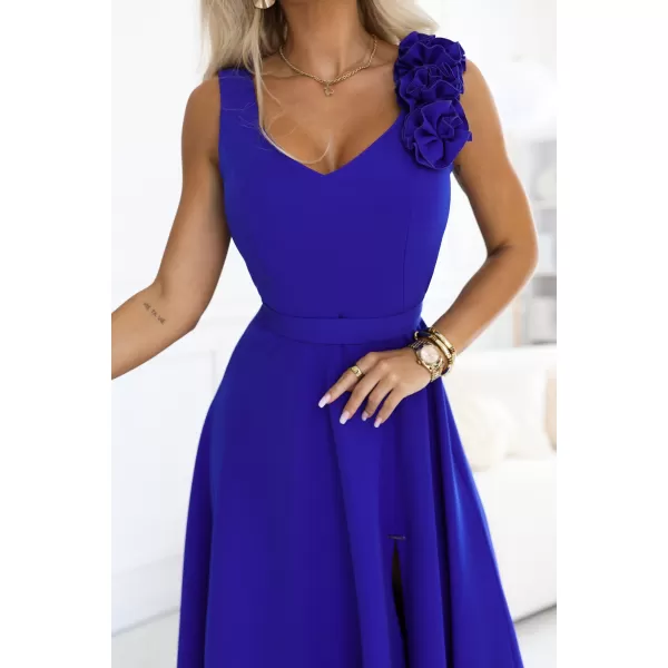  Damenkleid NUMOCO 643-8 KORNBLUMENBLAU 
