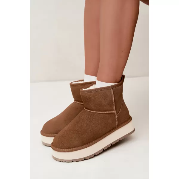  Damenschuhe BIG STAR SHOES UU274692 BRAUN/BEIGE 