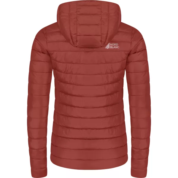  Steppjacke für Damen NORDBLANC NIMBUS WJL8395 BRAUN 