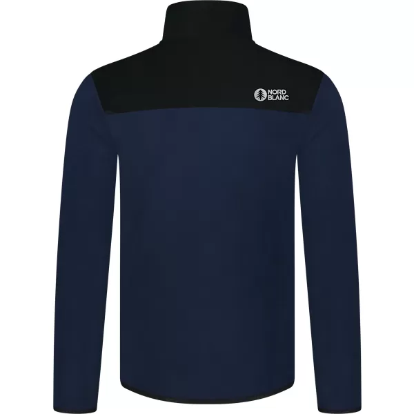  Leichtes Fleece-Sweatshirt für Herren NORDBLANC CRACKLE NBSFM8373 DUNKELBLAU 