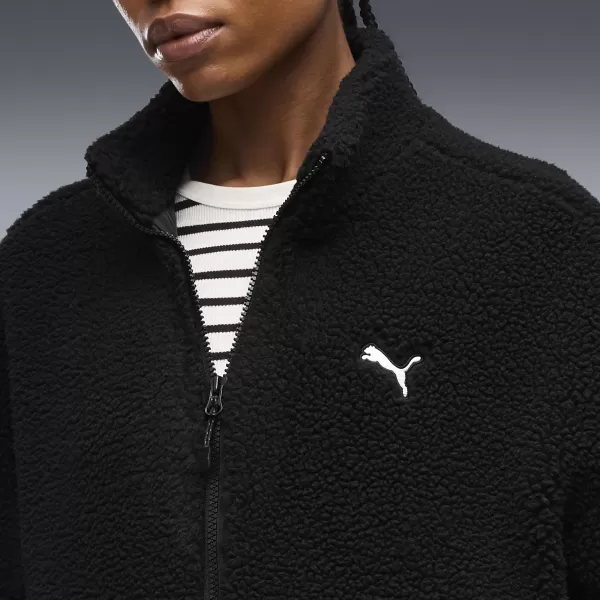  Damenjacke PUMA RE:FIBRE SHERPA JACKET W 69456701 PUMA SCHWARZ 