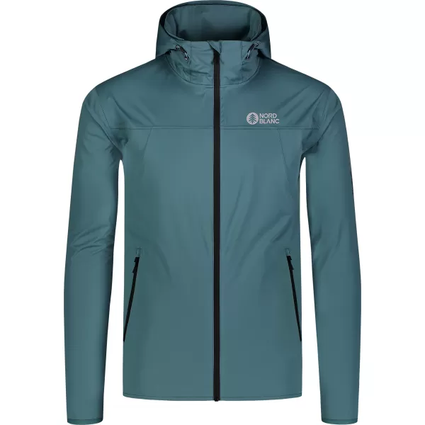  Wasserdichte Softshelljacke für Herren NORDBLANC EXPEDITIOUS NBSSM8323 GRÜN 