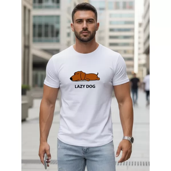  Herren-T-Shirt DSTREET NX5092R-WH WEIß 