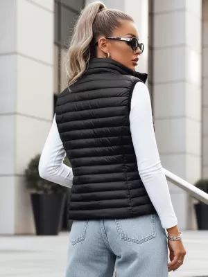 Damenweste DSTREET TY3102 SCHWARZ