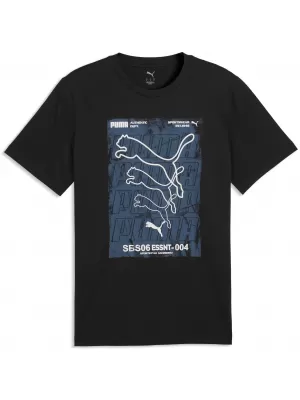 Herren-T-Shirt PUMA GRAPHICS BOX TEE 69436601 PUMA SCHWARZ