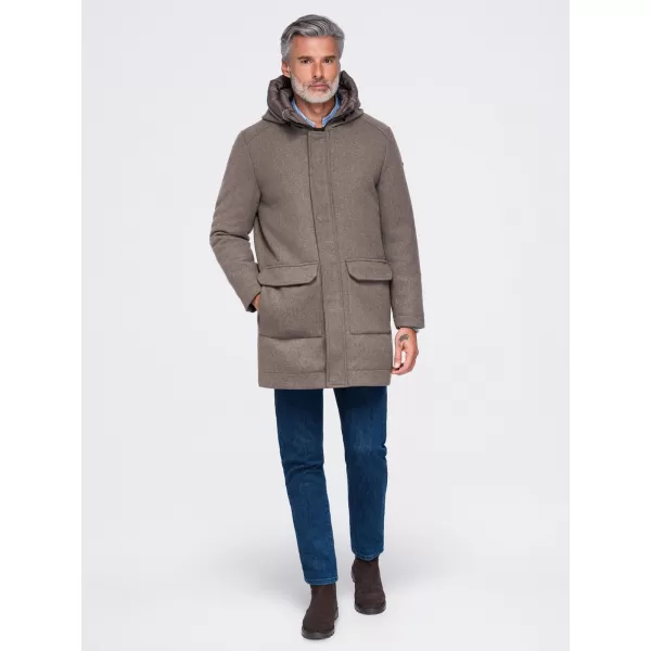  Herrenparka OMBRE OM-COWC-0161 ASCHEGRAU 