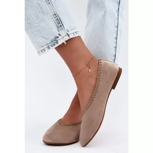  Ballerinas für Damen BOTO 9897 KHAKI 