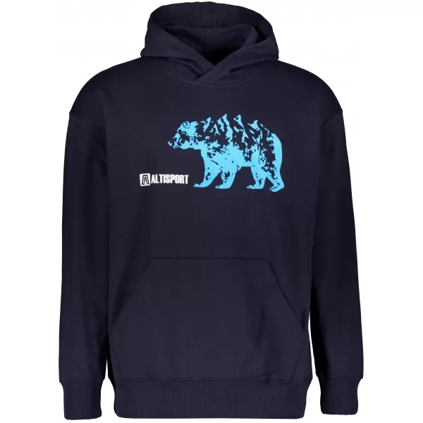  Herren-Sweatshirt ALTISPORT ALM193422 MARINEBLAU 