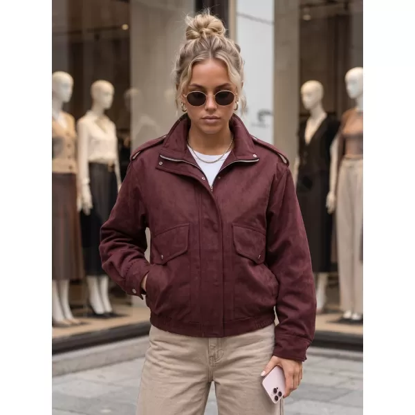  Damenjacke DSTREET TY6066 BURGUND 