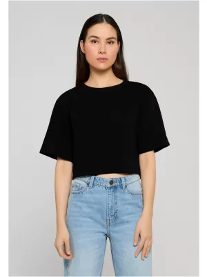 Damen-T-Shirt URBAN CLASSICS TB8288 SCHWARZ