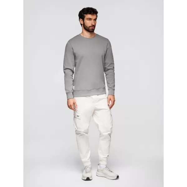  Herren-Sweatshirt OMBRE OM-SSBN-0271 GRAU 