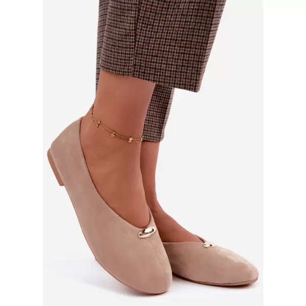  Ballerinas für Damen BOTO JH607P BEIGE 
