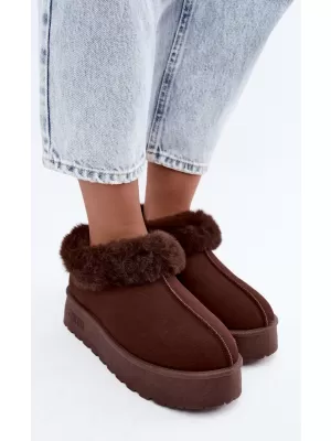 Schneemänner für Frauen BIG STAR SHOES UU274203 BRAUNE/BEIGE SCHATTEN