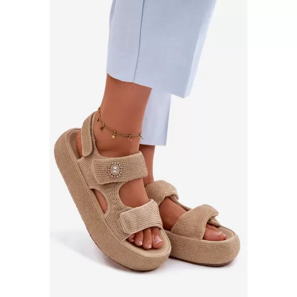  Damensandalen GOE TT2N4101 BEIGE 