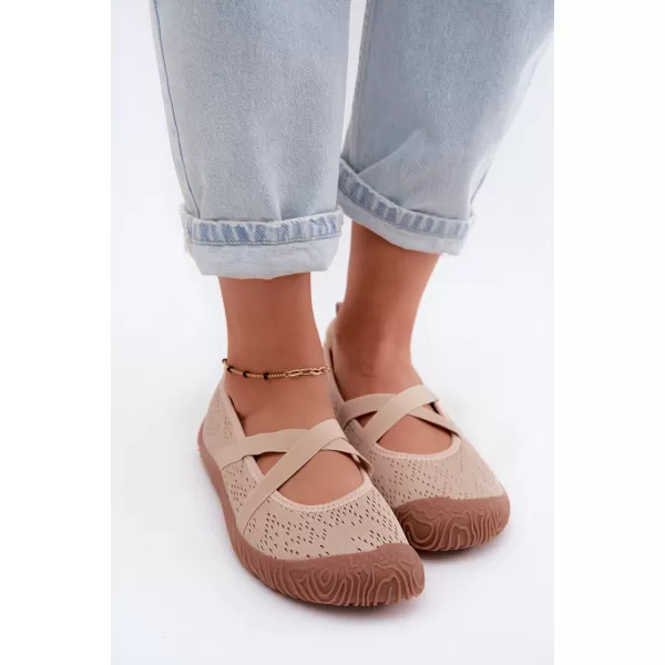  Ballerinas für Damen ARTIKER 58C1903 BEIGE 