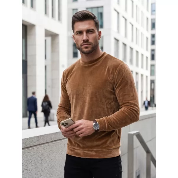  Herren-Sweatshirt DSTREET BX5530 KARAMELL 