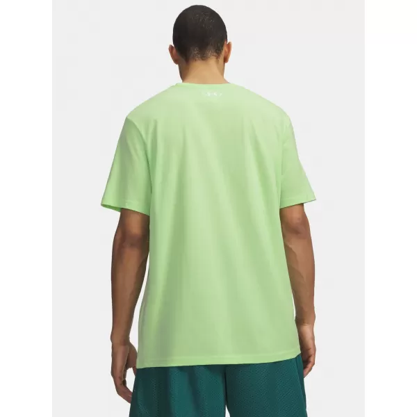  Herren-T-Shirt UNDER ARMOUR M SPORTSTYLE LC SS 1326799-712 GRÜN 