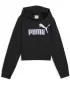 Kinder-Sweatshirt PUMA ESS 2 COLOR NO. 1 LOGO SHORT LENGTH HOOD 68607255 PUMA SCHWARZ/HELLLAVENDEL