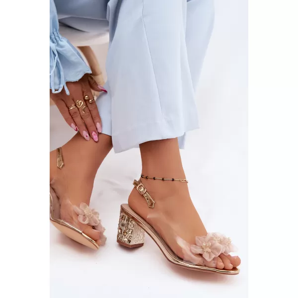  Damensandalen D&A MR61-9009 GOLD 