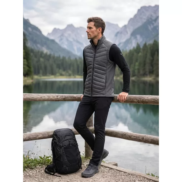  Hybridweste für Herren MALFINI PREMIUM CROSS 557 HELLES ANTHRAZIT 