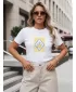 Damen-T-Shirt DSTREET NX8042RY-WH WEIß