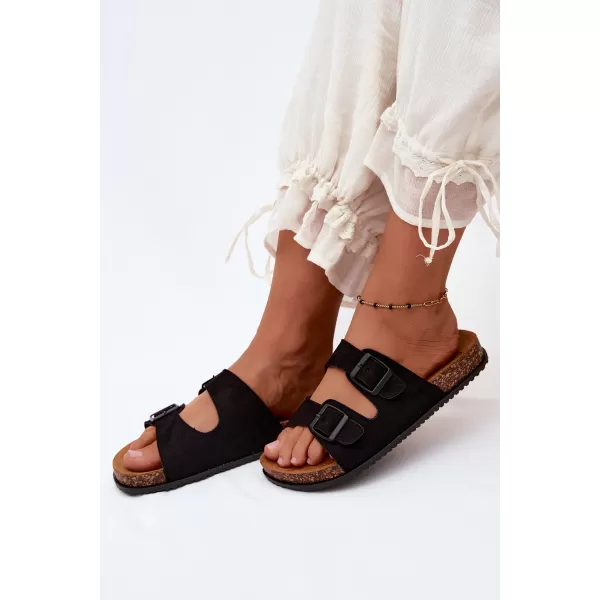  Damenhausschuhe BOTO 56301-1 SCHWARZ 