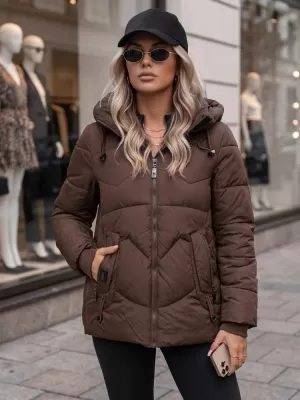 Damenjacke DSTREET TY5752 BRAUN