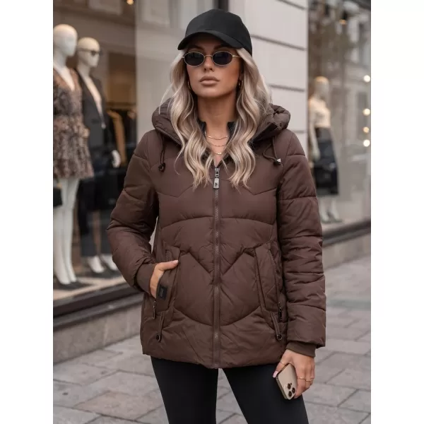  Damenjacke DSTREET TY5752 BRAUN 
