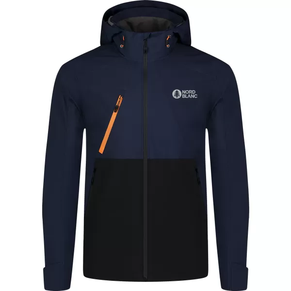  Wasserdichte Herrenjacke NORDBLANC OVERLOOK NBSSM8315 DUNKELBLAU 