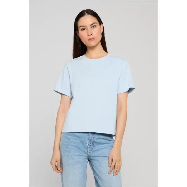  Damen-T-Shirt URBAN CLASSICS TB7494-21550 BLAU EINFRIEREN 