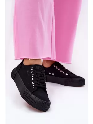 Damen-Sneaker BIG STAR SHOES RR274403 SCHWARZ