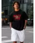 Herren-T-Shirt DSTREET NX1021R-BK-O SCHWARZ