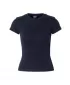 Damen-T-Shirt URBAN CLASSICS TB8569-01641 MITTERNACHTSMARINE