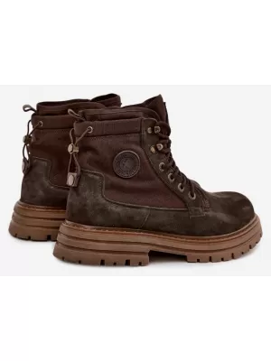 Herrenschuhe BIG STAR SHOES UU174254 BRAUNE/BEIGE SCHATTEN