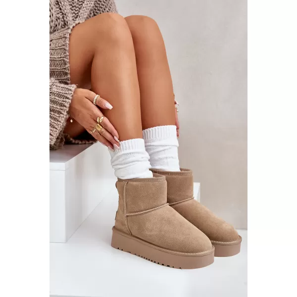  Schneemänner für Frauen BOTO NN605 KHAKI 