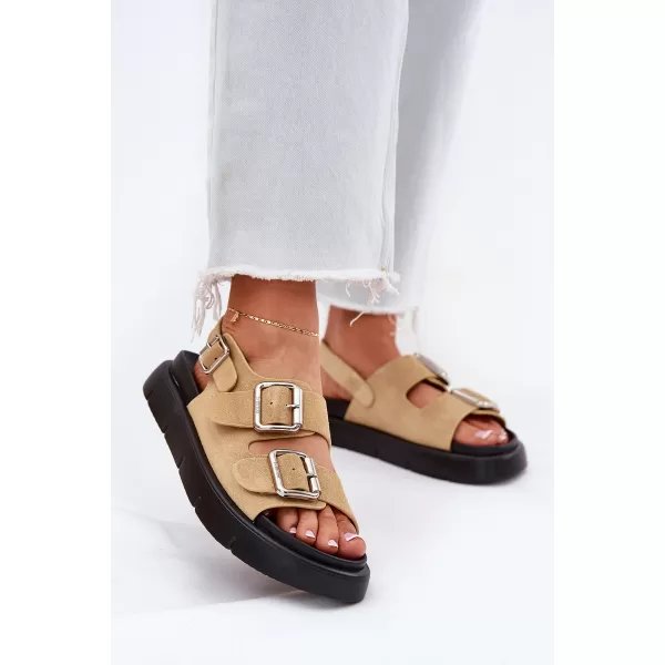  Damensandalen BIG STAR SHOES RR274665 BEIGE 