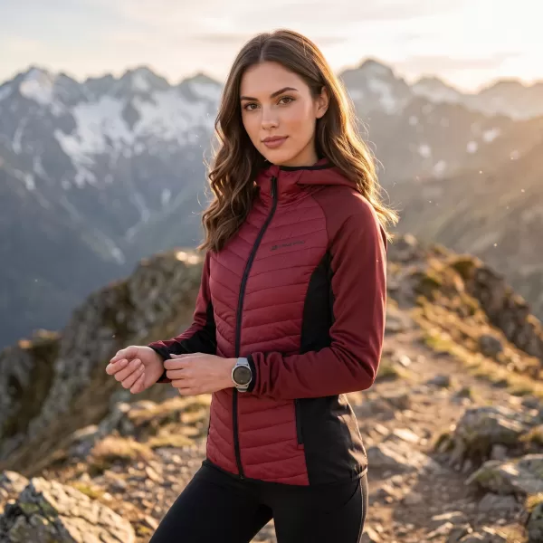  Damen-Sweatshirt ALPINE PRO NORNA RHODODENDRON 