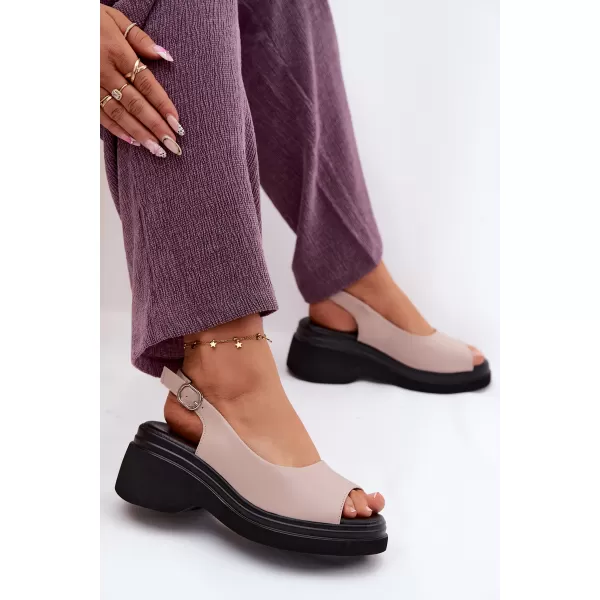  Damensandalen VINCEZA 66936 BEIGE 